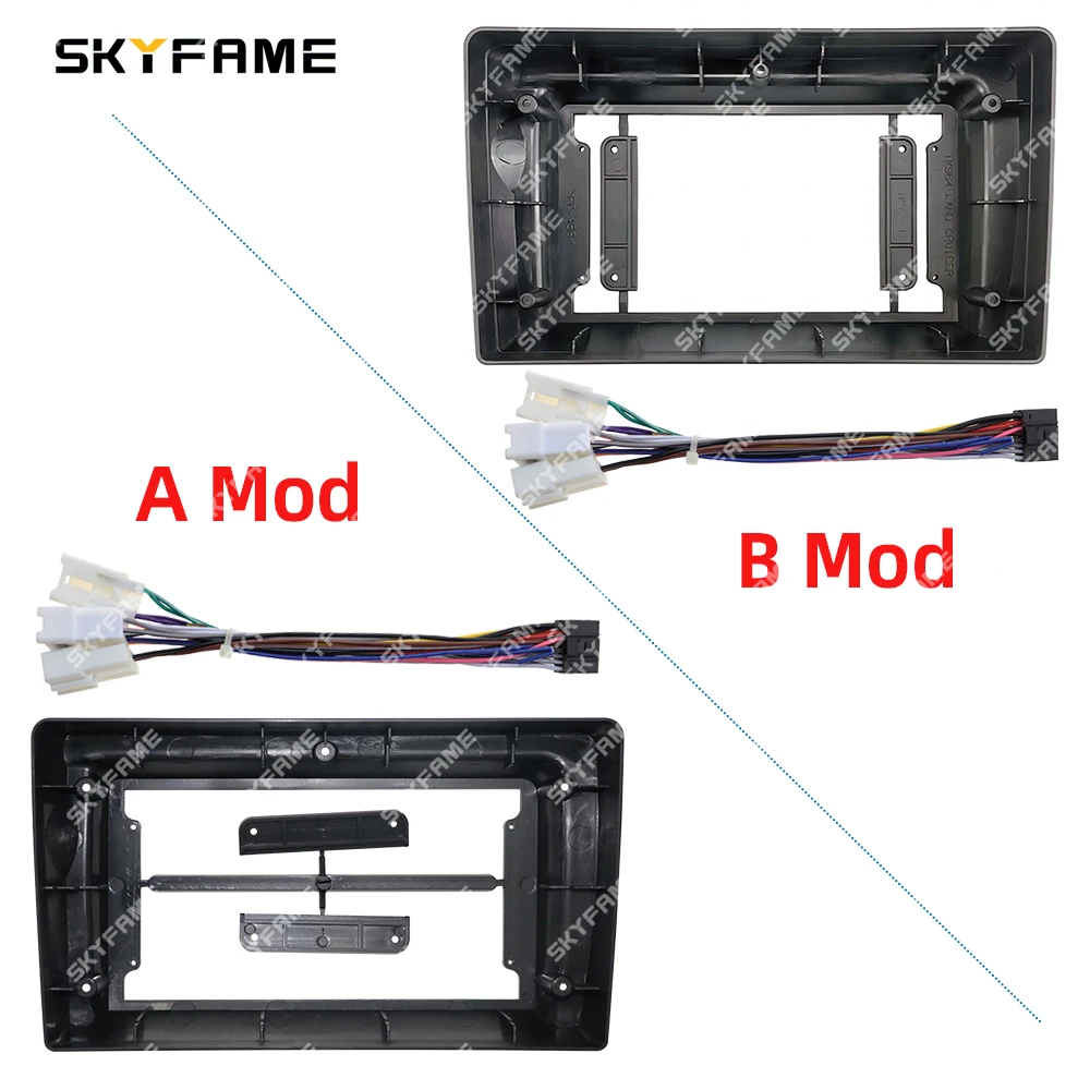 

SKYFAME Car Frame Fascia Adapter Android Radio Dash Fitting Panel Kit For Toyota Land Cruiser 90 LC90 J95 Prado J90-95