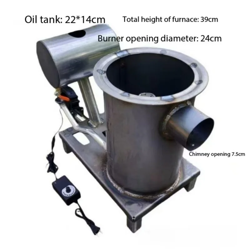Upgraded Waste Oil Burner Stove Multi-fuel Diesel Gear Oil Heater Industrial & Civil Multi-fuel Stove Waste Oil Burning Cooker