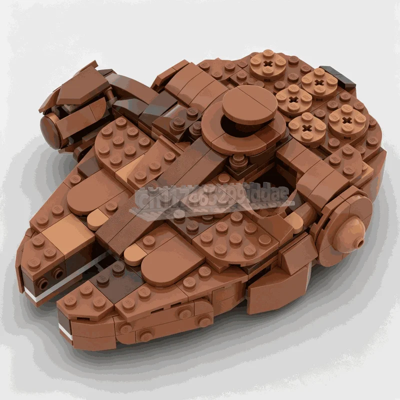 516PCS Space Ship Battle Model MOC Sci-Fi Vehicle Custom Building Blocks Spaceship DIY Assembly Educational Toy Gift Collection
