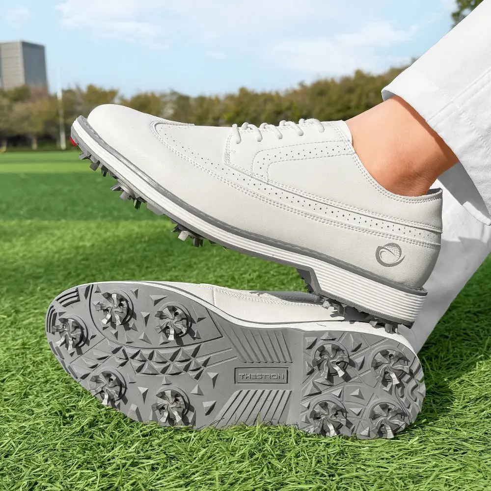 2025 New Golf Shoe for Men Top Sneakers Comfortable Leather Golf Sneakers Mens Designer Slip Resistant Golf Training Shoes