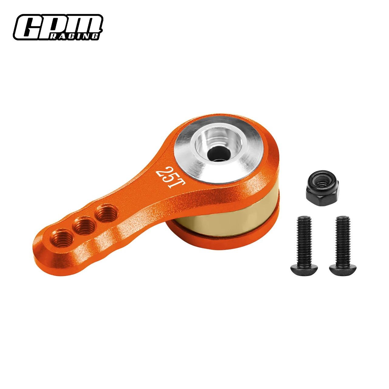 GPM Alu 25T แตรเซอร์โวและสปริงในตัวสําหรับ Kraton Limitless Outcast Felony 6S