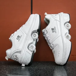 2024 Skate Shoes Roller Roller Skate Shoes with 4 Wheels for Wholesales Outdoor Reaction Sports Equipment