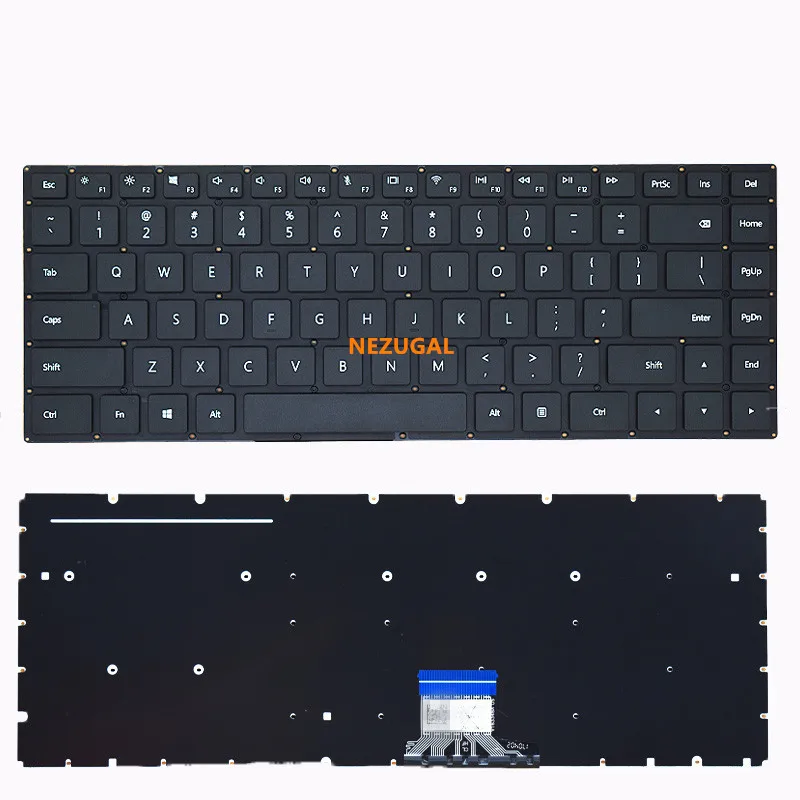 Laptop US Keyboard For Huawei Matebook Mrc-W50 MRC-W50R PL-W19 MRC-W60 PL-W09 PL-W29 D series Keyboard