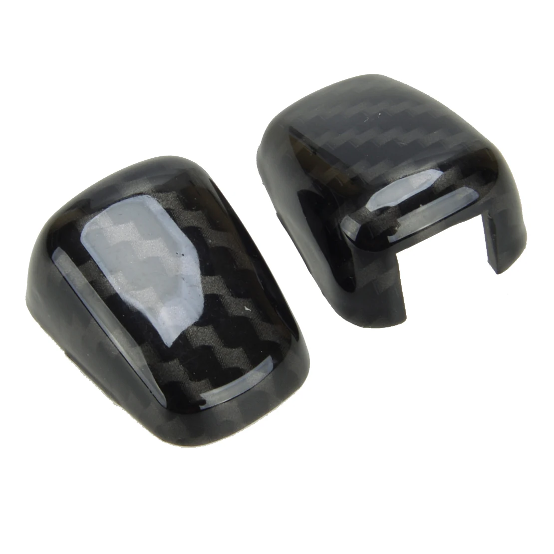 2pcs Carbon Fiber Style ABS Car Front Wiper Water Spout Cover Trim Fit for Jeep Grand Cherokee 2011-2016 2017 2018 2019 2020