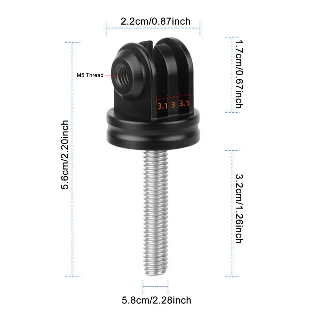 Bicycle Sports Camera Stand Simple Installation Universal Bicycle Fork Stem Top Cap Extension Stand Computer Adapter Bracket