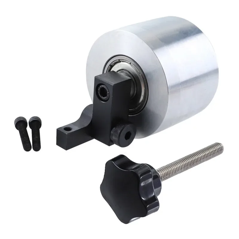 Wheel Smooth Surface Synchronous Driven Polishing Machine Passive Wheel Sand Belt Machine Adjustable Wheel Aluminum