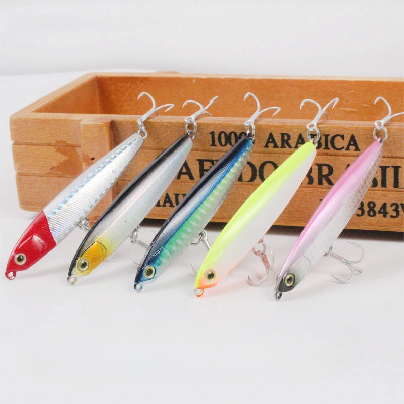 4pcs/set Pencil Sinking Fishing Lure 10cm 24g Bass Fishing Tackle Saltwater Lures Fish Bait Trolling LureFishing Accessories image 5