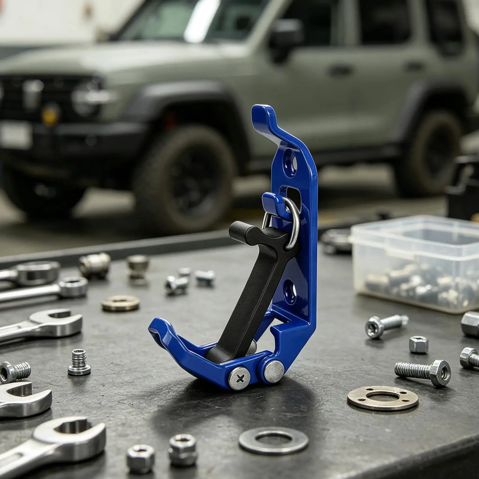 Shovel Mount For Truck Fixing Heavy Duty Rustproof Zinc Alloy Rack Truck Shovel Rack For Vehicle Roof Offroading Expedition Gear