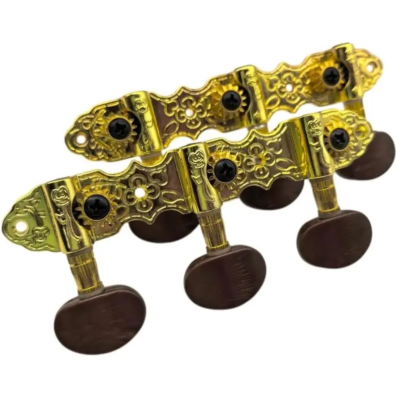 Classical Guitar Tuning Pegs Keys Tuners Machine Heads 3 Right 3L Guitar String Tuning Peg Guitar Part Easy Installation