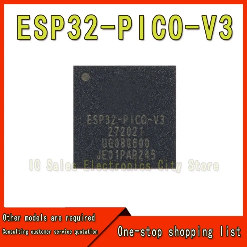 ESP32-PICO-V3 LGA-48 Wi-Fi+ Bluetooth dual-mode 4MB flash 32-bit dual-core MCU chip