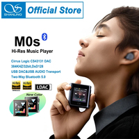 SHANLING M0S Mocha / Gray HIFI Portable MP3 Music Player Hi-Res Audio USB DAC CS43131 Two-Way Bluetooth 5.0 LDAC/AAC/SBC DSD128
