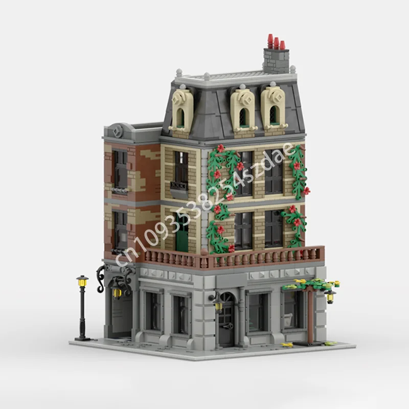 2372 pçs moc cidade escritório médico vistações de rua modelo blocos de construção empilhamento tijolos criativo brinquedo do miúdo presente diy educacional