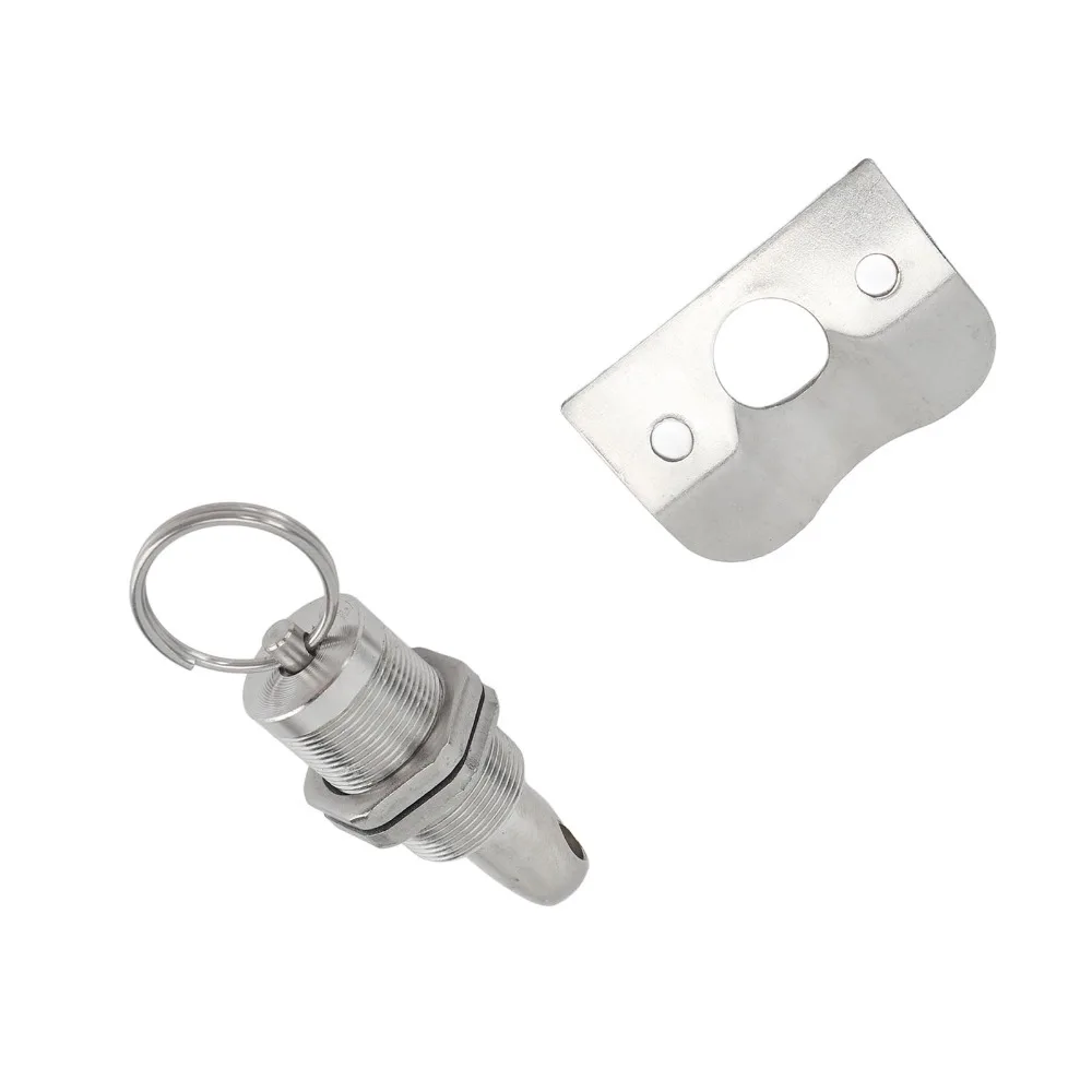 58.5mm Latch Lock Fastener 304 Stainless Steel Mirror Polished Marine Fasteners Multi Purpose Fasteners Nautical Equipment