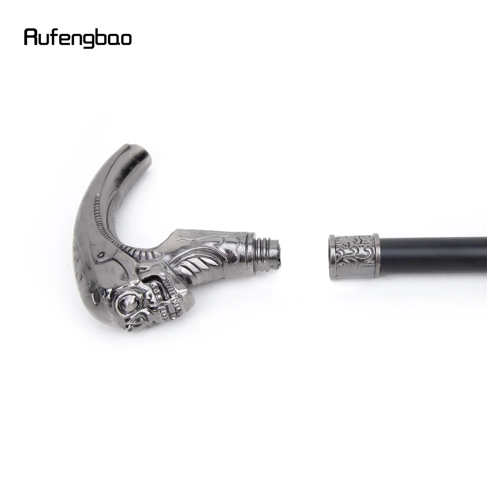 Long Head Skull Fashion Walking Stick Decorative Vampire Cospaly Vintage Party Fashionable Steampunk & Everyday  93cm