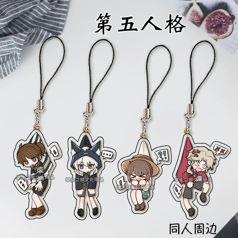 

Anime Identity Ⅴ Emma Woods Luca Balsa Cosplay Cartoon Chaining Phone Lanyard Student Acrylic Cute Accessories Ambitus