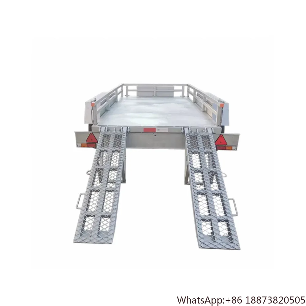 China Hot Builders Trailer 4 Wheels