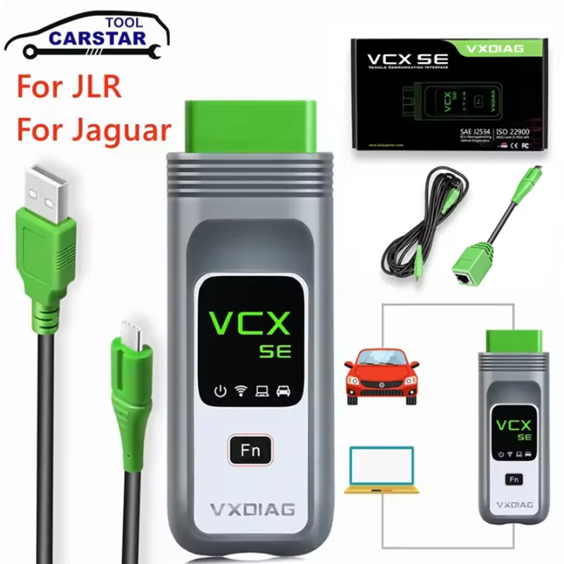 

Новый VXDIAG VCX SE для JLR, автомобильный диагностический инструмент Jaguar, поддержка SDD и Pathfinder для моделей 1999-2018 гг.