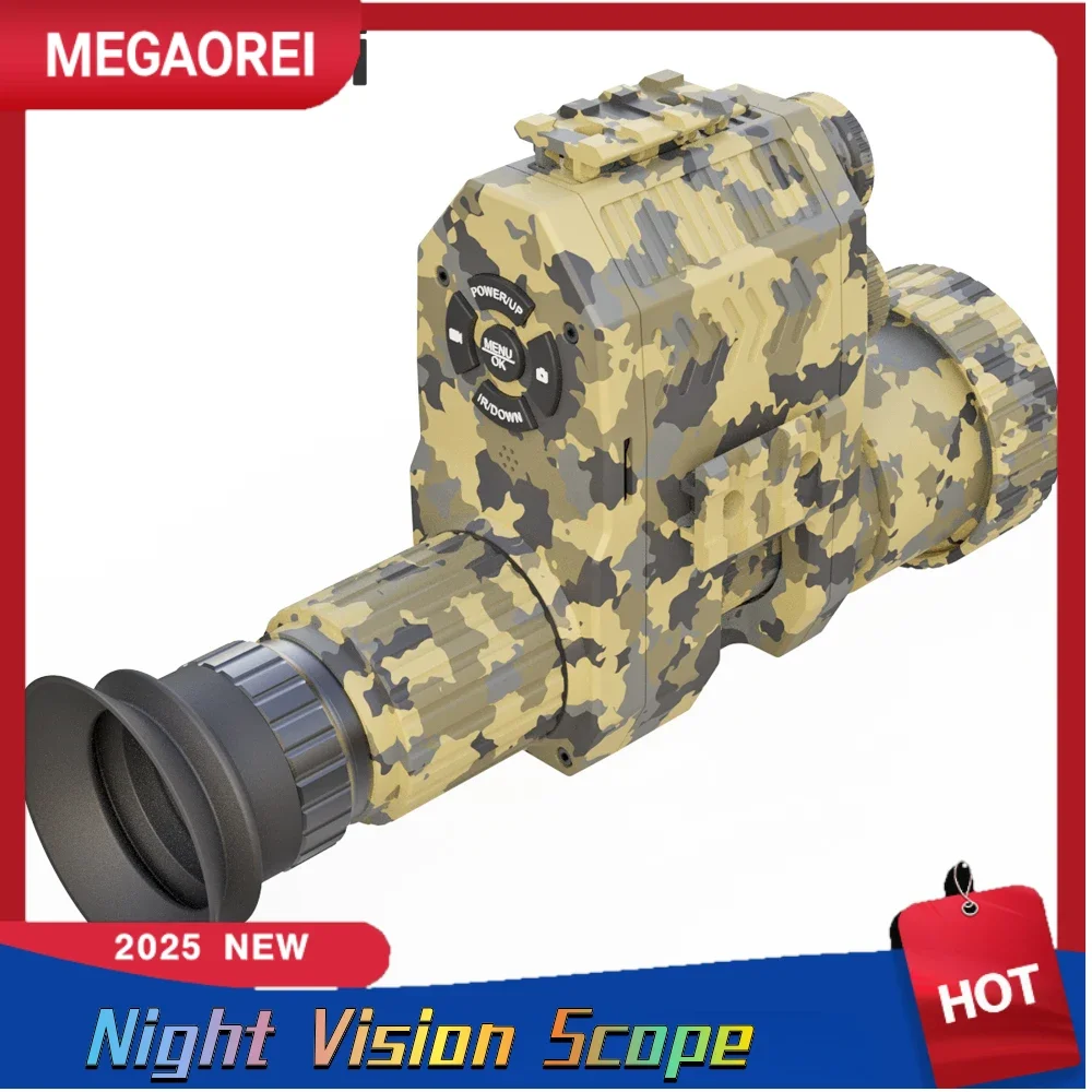 

Megaorei NK007S Night Hunting Scope Rifle Scope IR 850nm Monocular Digital Camera For Hunting 300m Night Hunting Scope