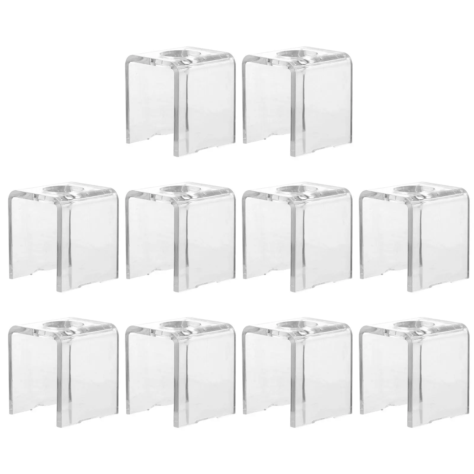 10 pçs diy batom molde suporte balm labial rack reutilizável portátil ferramenta de maquiagem bálsamo labial diy rack batom molde suporte