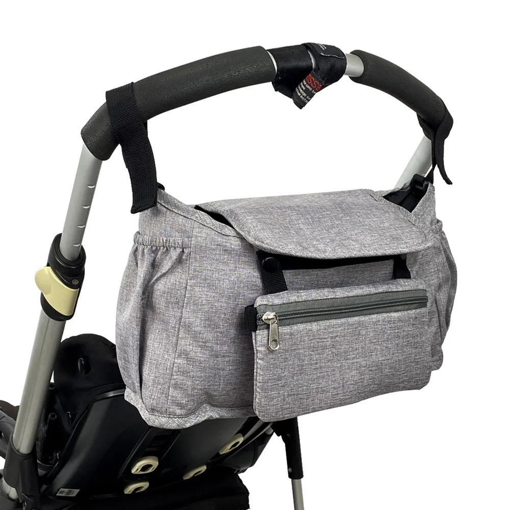 Stroller Bag Pram Stroller Organizer Infant Pram Cart Storage Bag with Baby Trolley Bag Carriage Bag Stroller Accessories