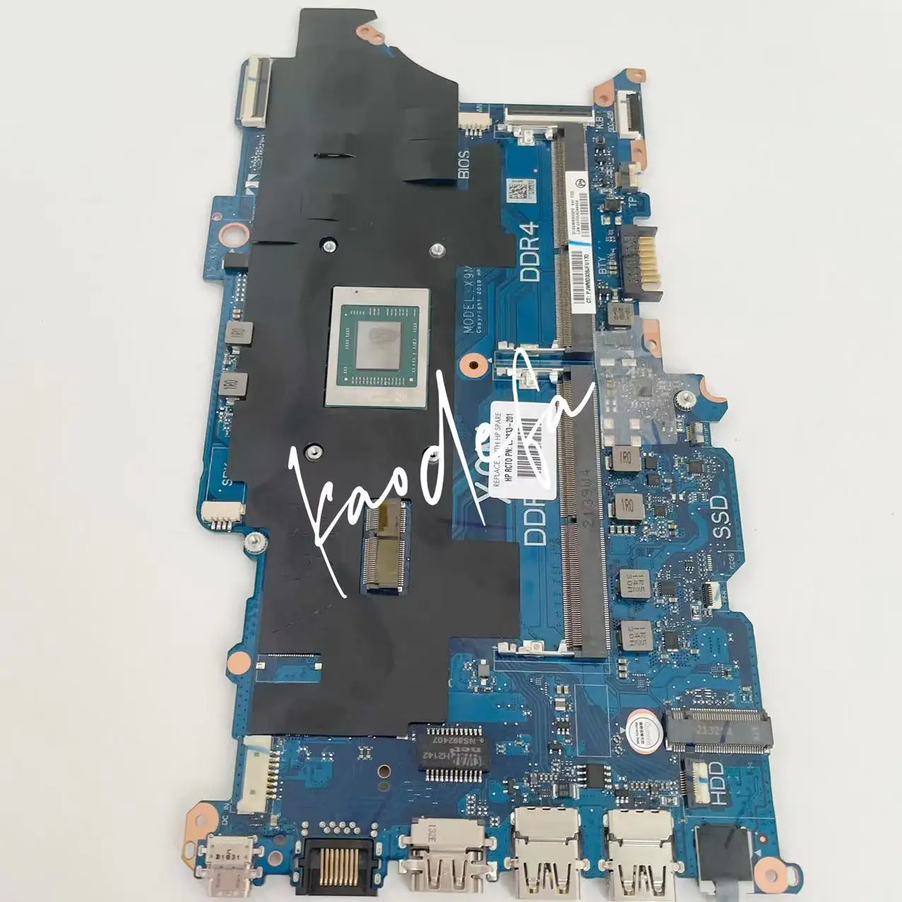 Imagem -05 - Laptop Motherboard para hp Probook Da0x9 Mmb8f0 Cpu R34300u R5-4500u R7-4700u Amd Ddr4 L98554601 100 Testado ok