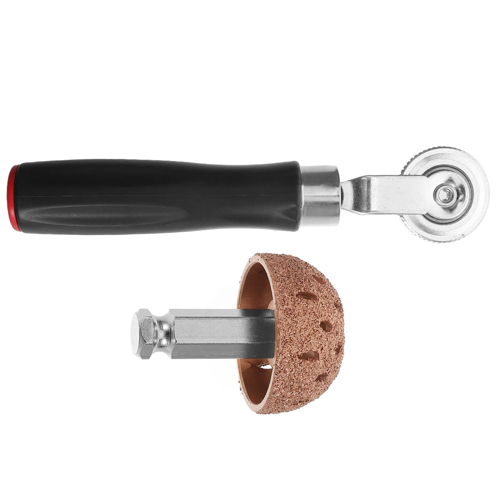 

1Set Tire Patch Tool Kit Heavy Duty Roller Buffing Wheel Repair Grinding Head for Car Motorcycle Bike Maintenance