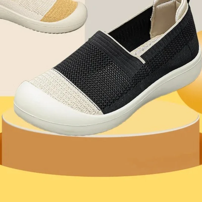 Women's Summer 2025 Casual Shoes Lightweight Anti-Slip Breathable for Commuting Outdoor Travel Casual Shoes Drop Shipping