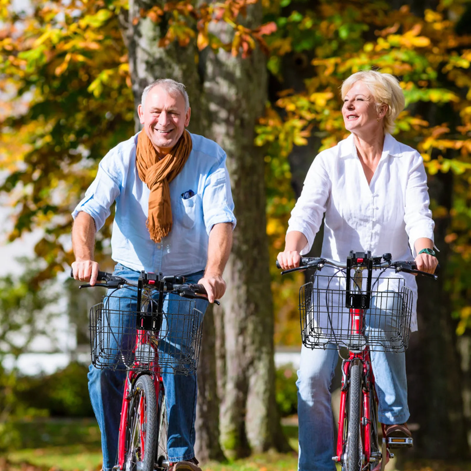 

Mountain Bike Basket Hanging Fast Release Bike Basket Portable Lightweight Cycling Storage Scratch Resistant