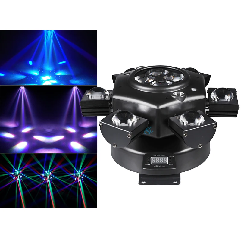 

150W LED Moving Head Light Beam RGBW Stage Light Effect Projector DMX 512 For DJ Disco Wedding Party Show