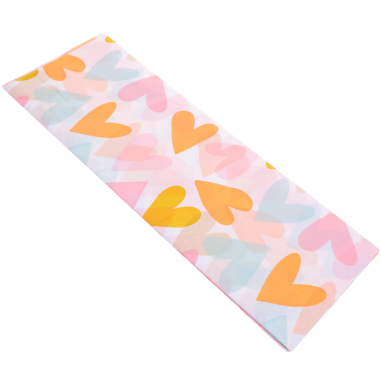 Fogli per confezioni regalo con motivo a cuore in carta per compleanno, San Valentino, materiale per confezioni di tessuti fai da te