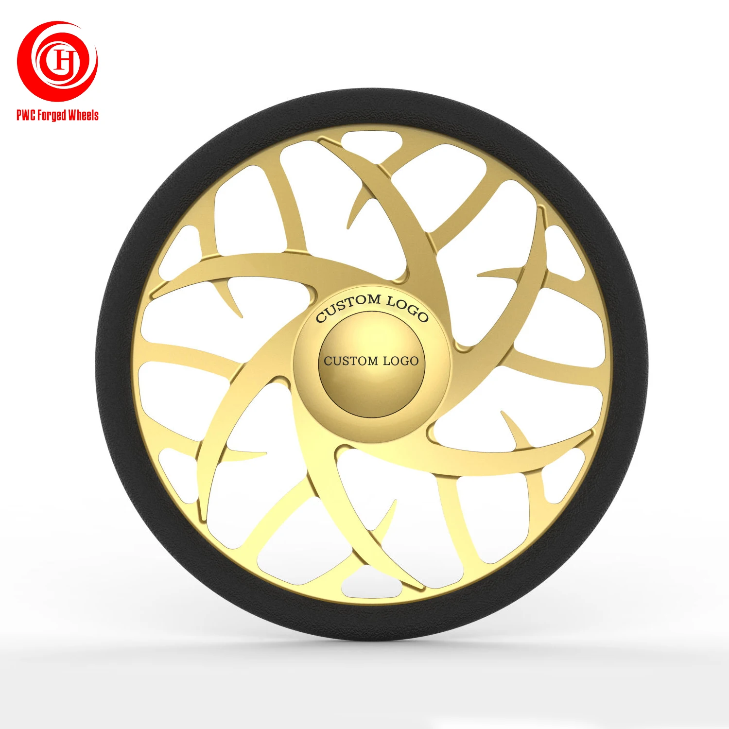

Custom Gold 14 Inch 15 Inch Forged Steering Wheel