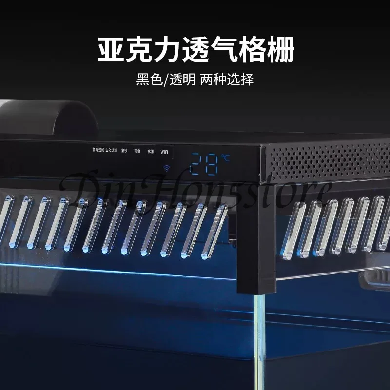 Suitable for millet fish tank heightening bracket acrylic fully enclosed accessories anti-fog lifting water outlet pump