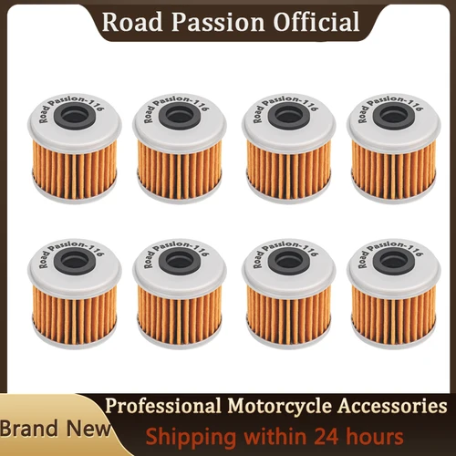 Imagen 1 del producto 1/2/4/8 Uds filtro de aceite de motocicleta para HONDA CRF150R CRF150F CRF250X CRF250R CRF450X CRF450R TRX450R TRX450ER TRX450 TRX 450 R ER