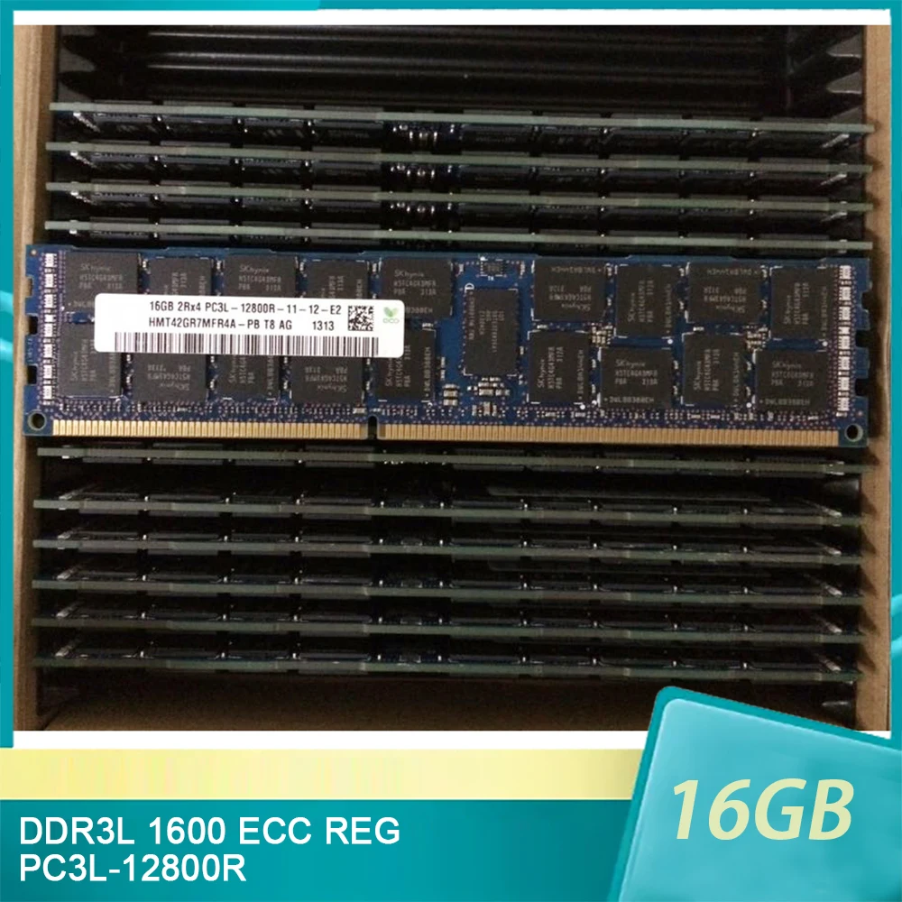 

16GB 16G DDR3L 1600 ECC REG PC3L-12800R RAM For SK Hynix Memory High Quality Fast Ship