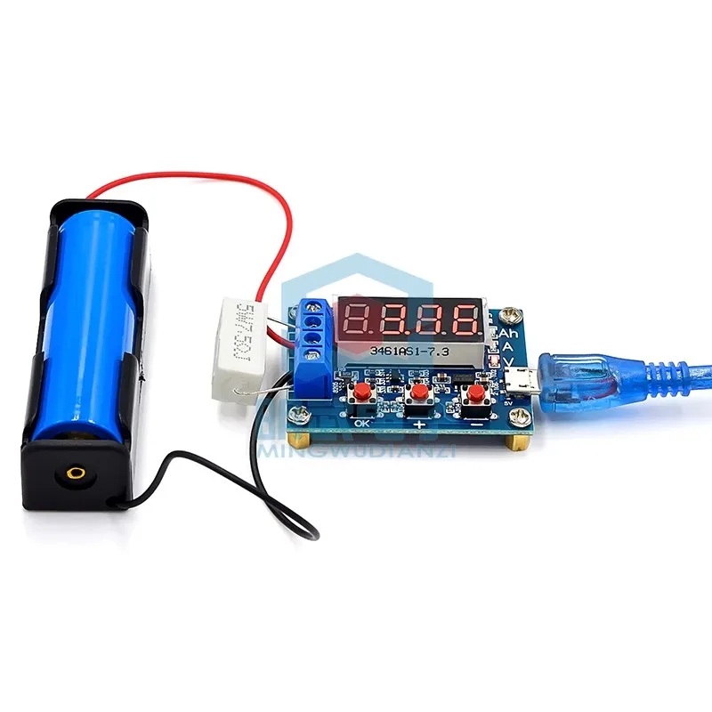 ZB2L3 Batteriekapazitätstester, externer Lastentladetyp, für 1,2-12V Batterien wie 18650, zur Kapazitätsprüfung – Detail 3