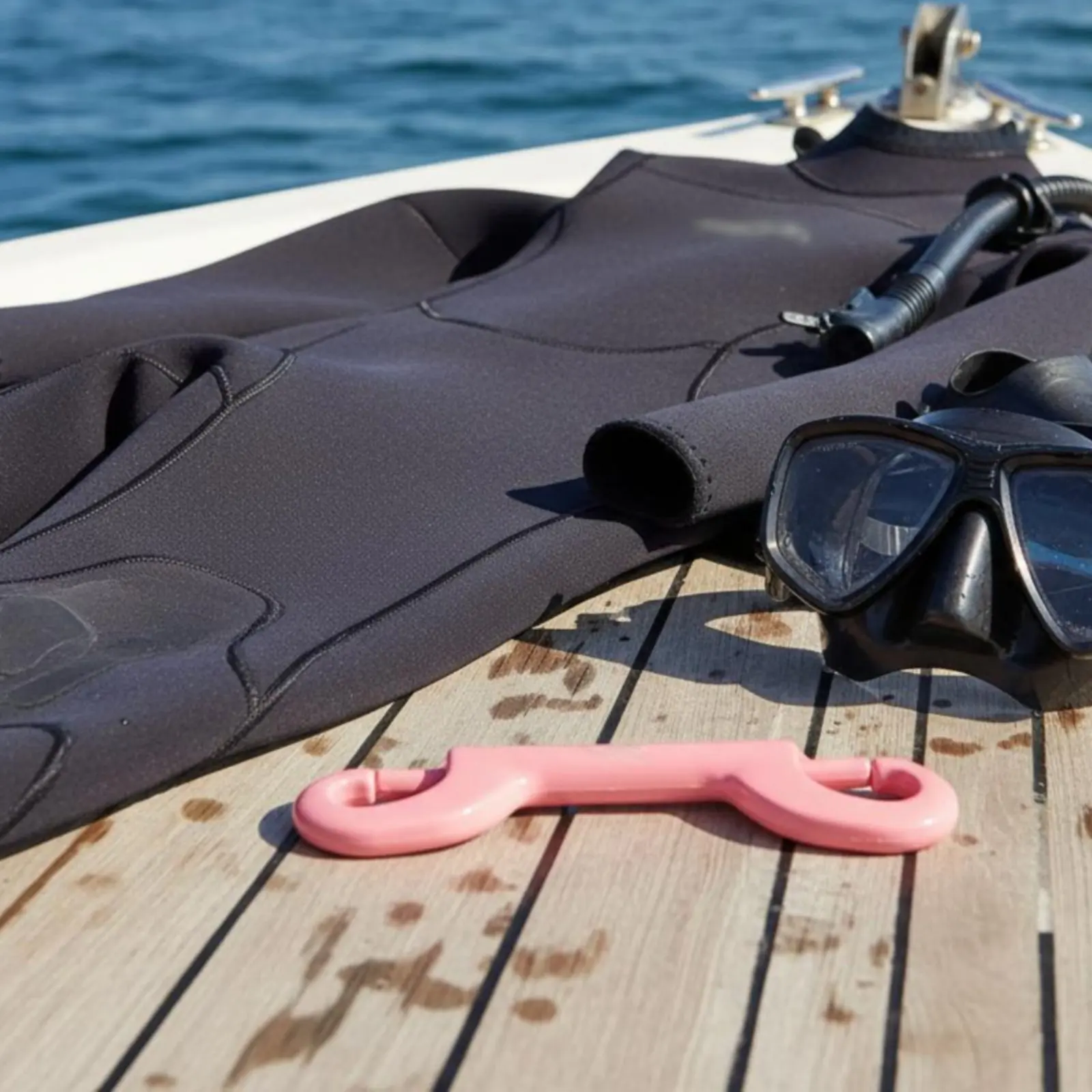 

Double Ended Bolt Snap Double Ended Bolt Snap Hook Underwater Diving Hook Strong Coil Mechanism for Kayaking