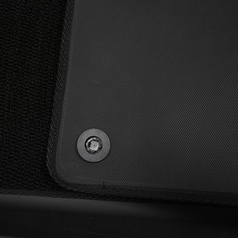6PCS Floor Mats for Tesla Model Y Highlad3 Double Layer 3D TPE Menis Carpet Velvet Waterproof Washable Two Layers Car Floor Pads