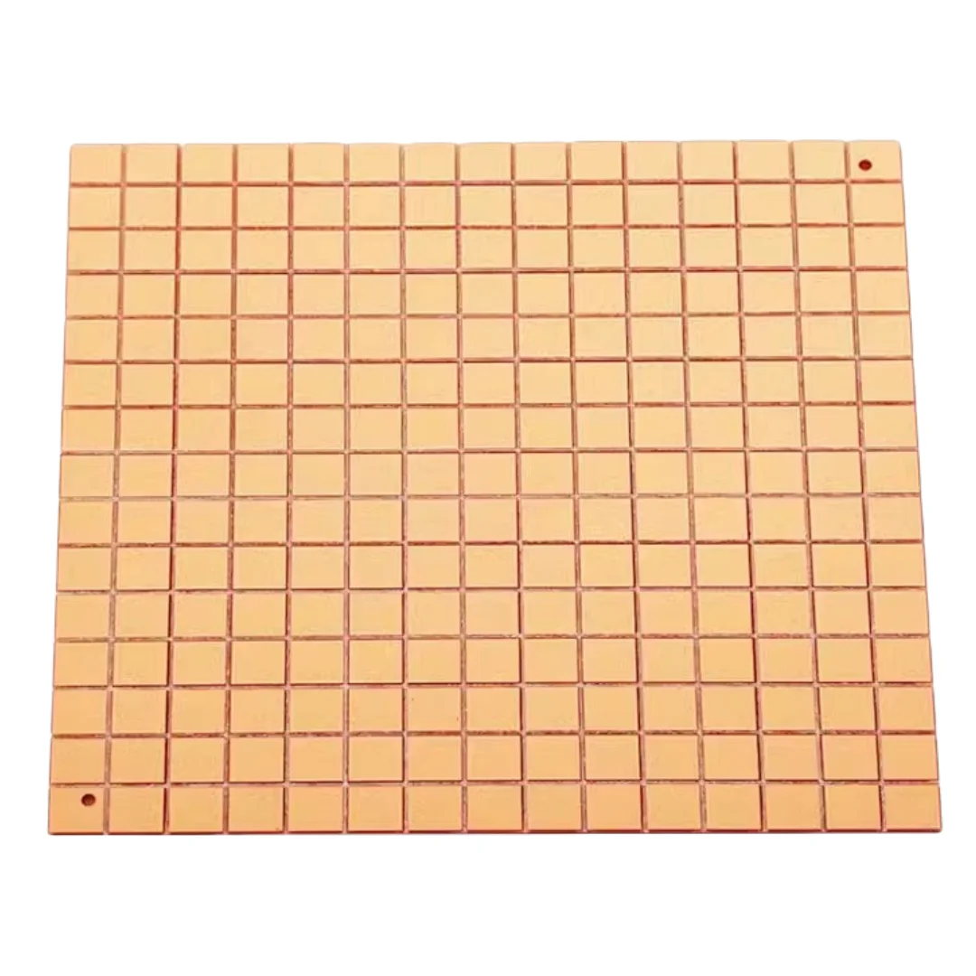 225PCS 6.5*7mm small double-sided copper plate 1.0 thick patch board Multi-function conversion board PCB empty board