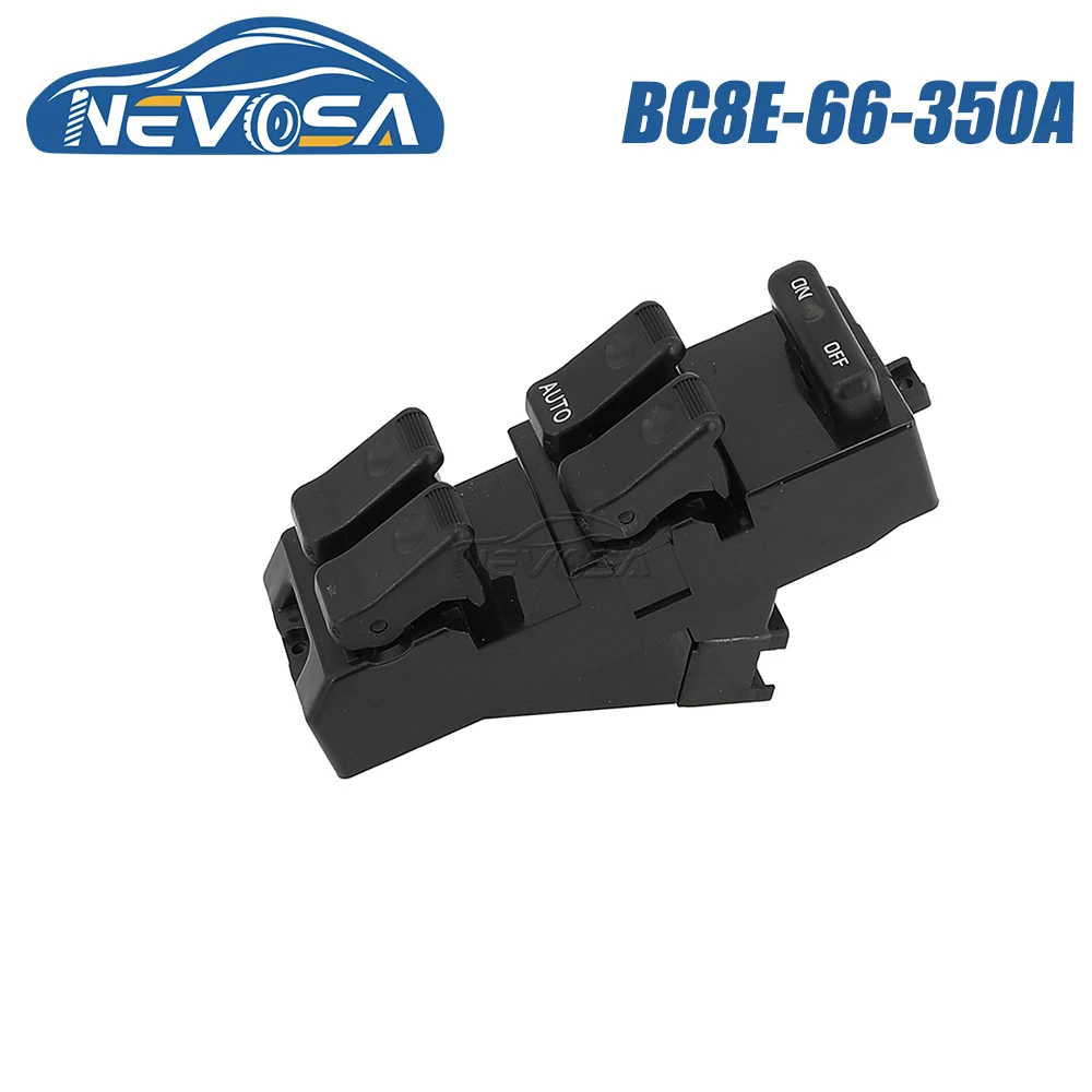 

NEVOSA BC8E-66-350A For Mazda MPV Protege 1996 1997 1998 LH Electric Power Window Control Switch Front Left Driver Master Button