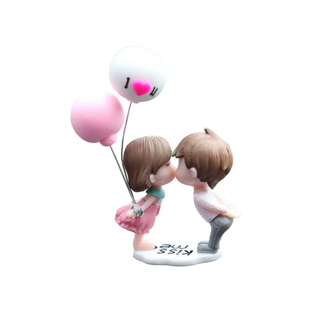 Girl Boy Couple Lovely Perfume Clip Decor Miniatures Car Air Vent  Statues Car Ornaments
