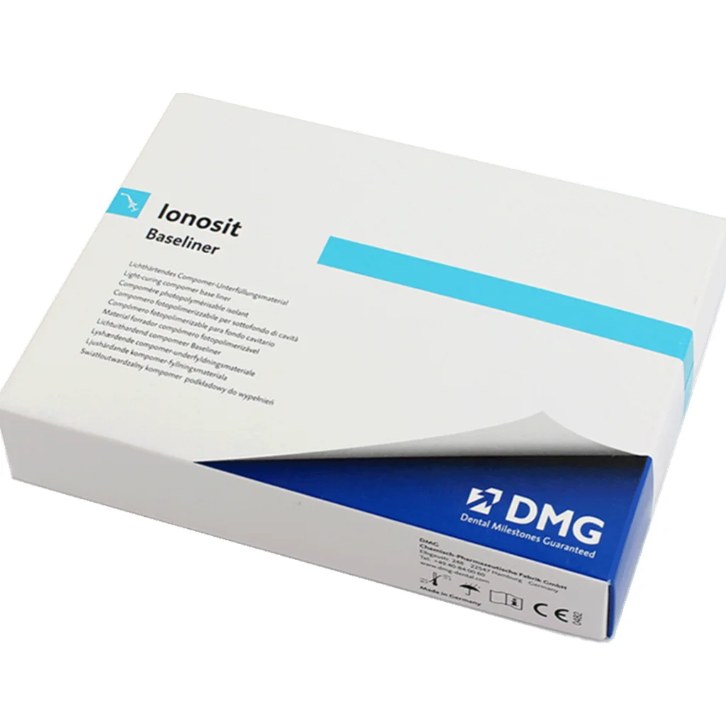 Dental Base Liner Filing Material DMG Ionosit Baseliner 0.33g/Pc Composite Restoration Protection Light-Curing Ionomer Base