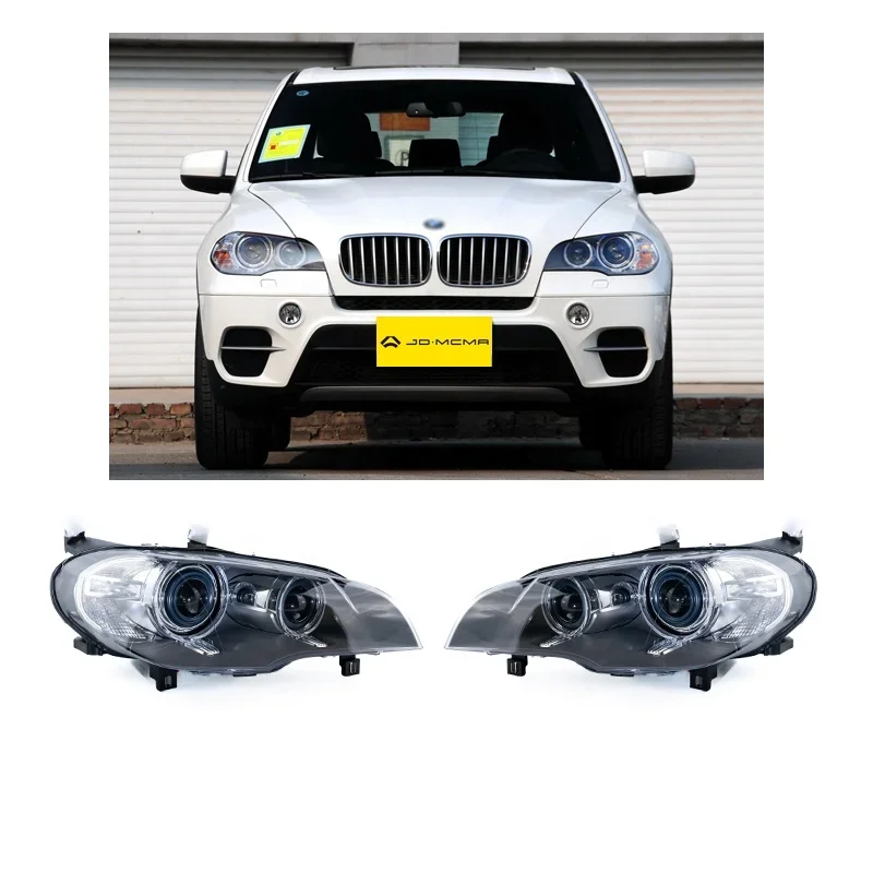 

OEM ODM автозапчасти фары для bmws X5 2011-2013 E70 биксеноновые фары в сборе 63117240787 63117240788