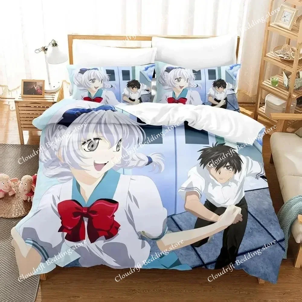 

Full Metal Panic Bedding Set Single Twin Full Queen King Size Bed Set Adult Kid Bedroom Duvet cover Sets 3D Print Anime Girls026