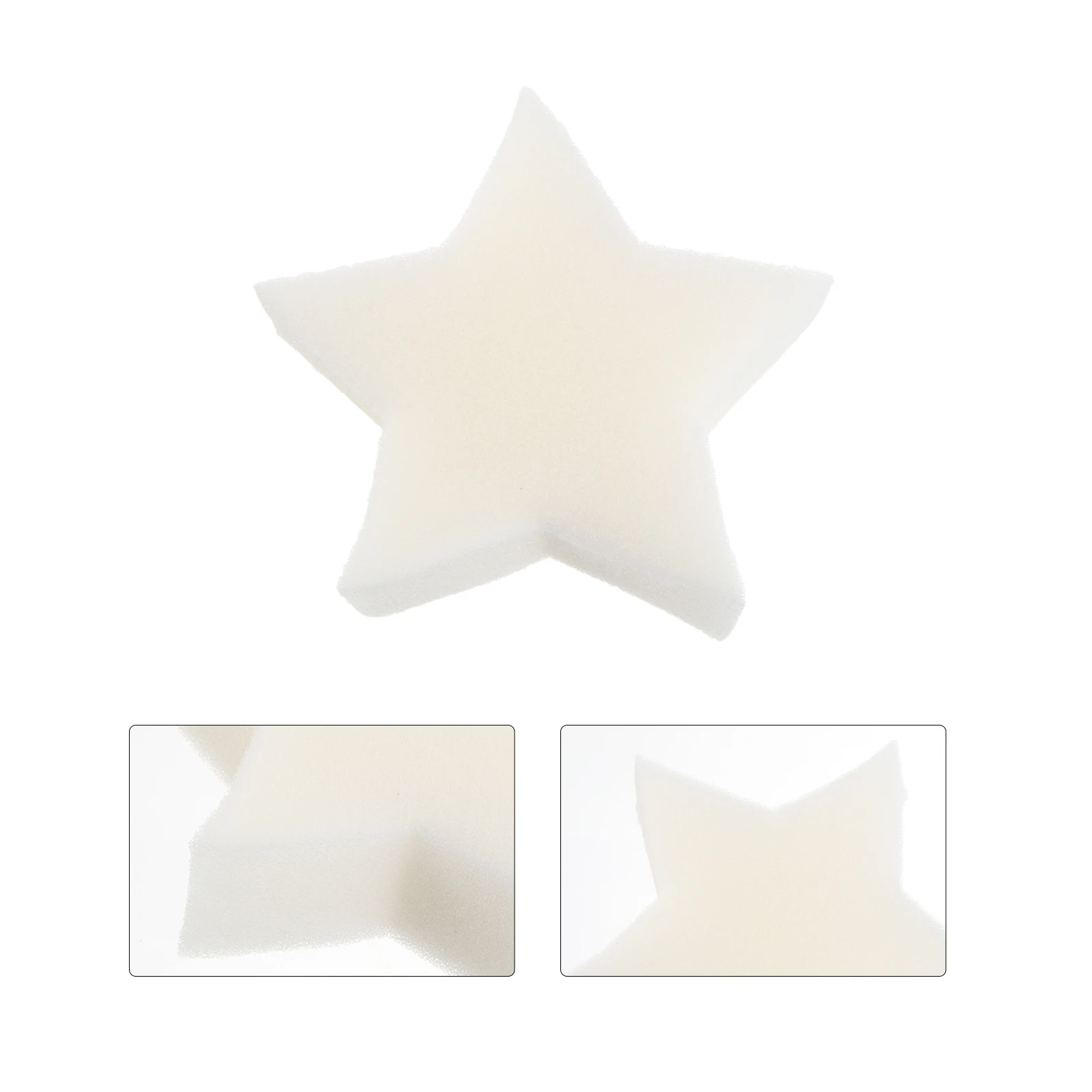 

6pcs Pentagram Filter Cotton Oil Absorbing Sponges for Pool Cleaning Reusable Pond Spa Bathtub Industrial Sponges