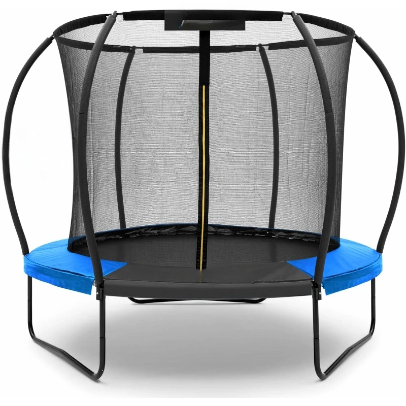 SereneLife Trampoline for Kids - Outdoor Recreational Backyard Trampoline with Net Enclosure