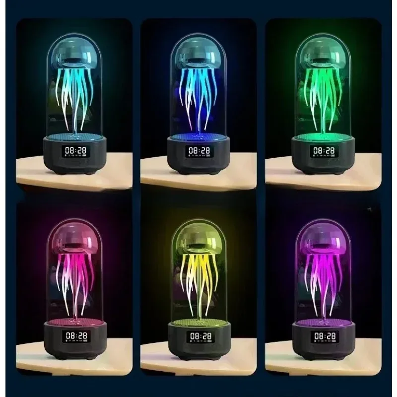 

Dance of mechanical jellyfish Creative ornament Metal dynamic technology Tide play desktop with high value gift decoration