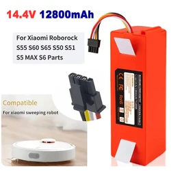 Original Replacement Battery BRR-2P4S-5200D for XIAOMI 1S 1ST Roborock SDJQR01RR Sweeping Mopping Robot Vacuum Cleaner 6500mAh
