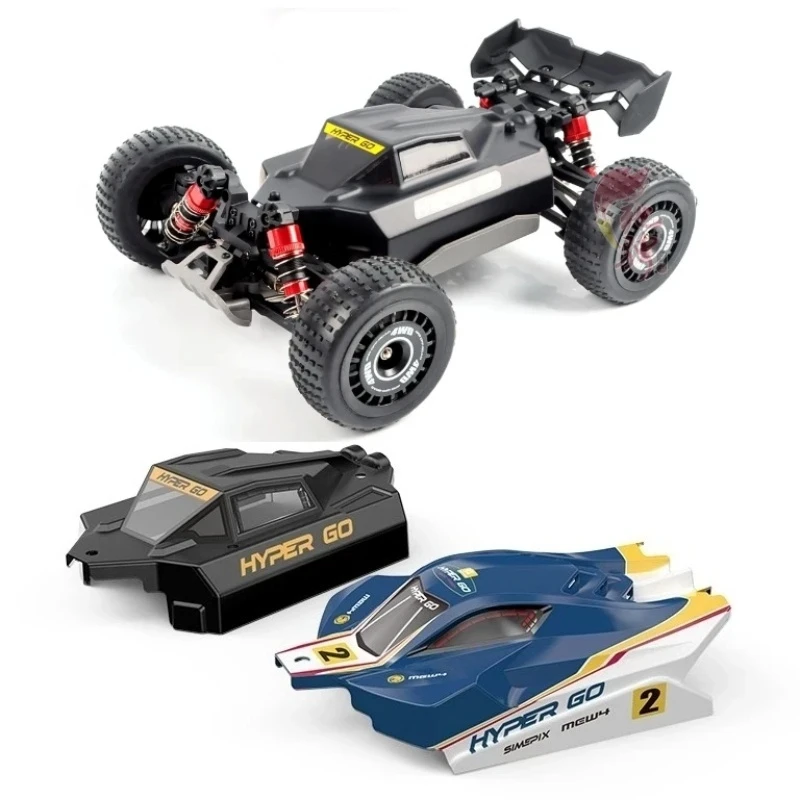 MJX 16213 1:16 Brushless RC Car 4WD High Speed Off Road Vehicle With 2 Body Shells Metal Drive Shaft Hobby Toy