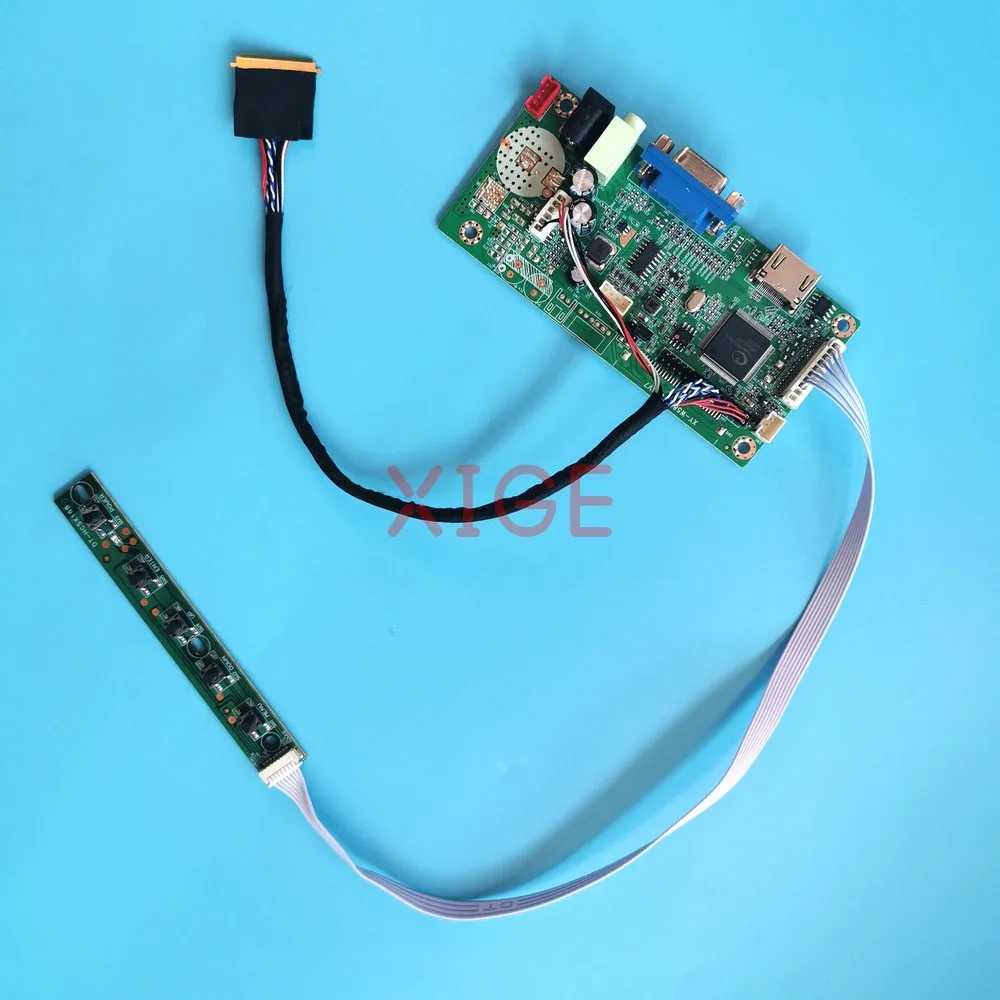 

Для LTN140AT20-401/S01/T02/V01 58C плата контроллера драйвера HDMI-совместимая LVDS 40-контактный 14 "1366x768 VGA ноутбук матрица DIY Kit