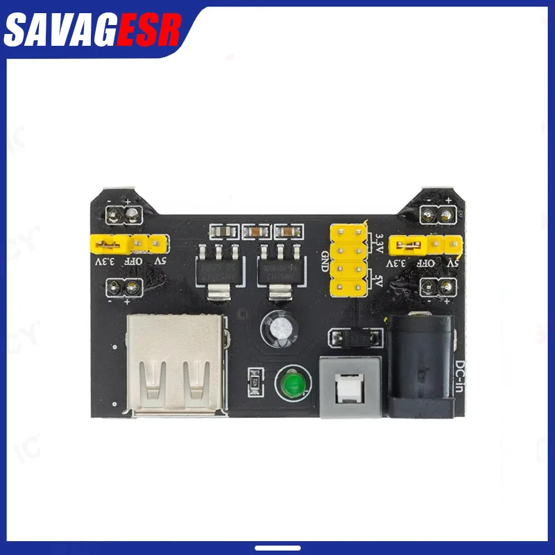 Breadboard Power Supply Module 3.3V 5V MB-102 Solderless Bread Board DIY Dedicated Power Module